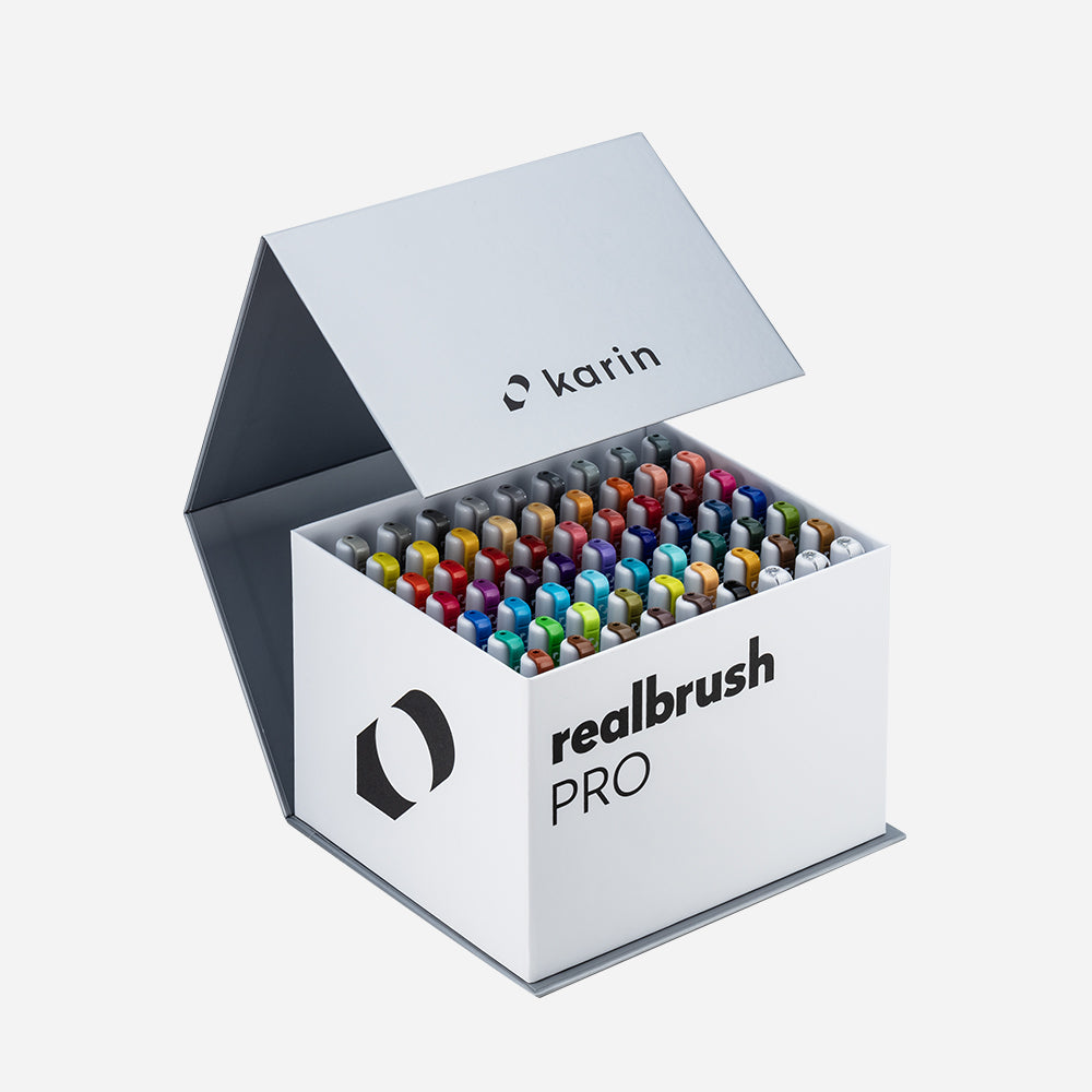 Realbrush PRO Mega Box  60 Colors +  3 Blenders Set