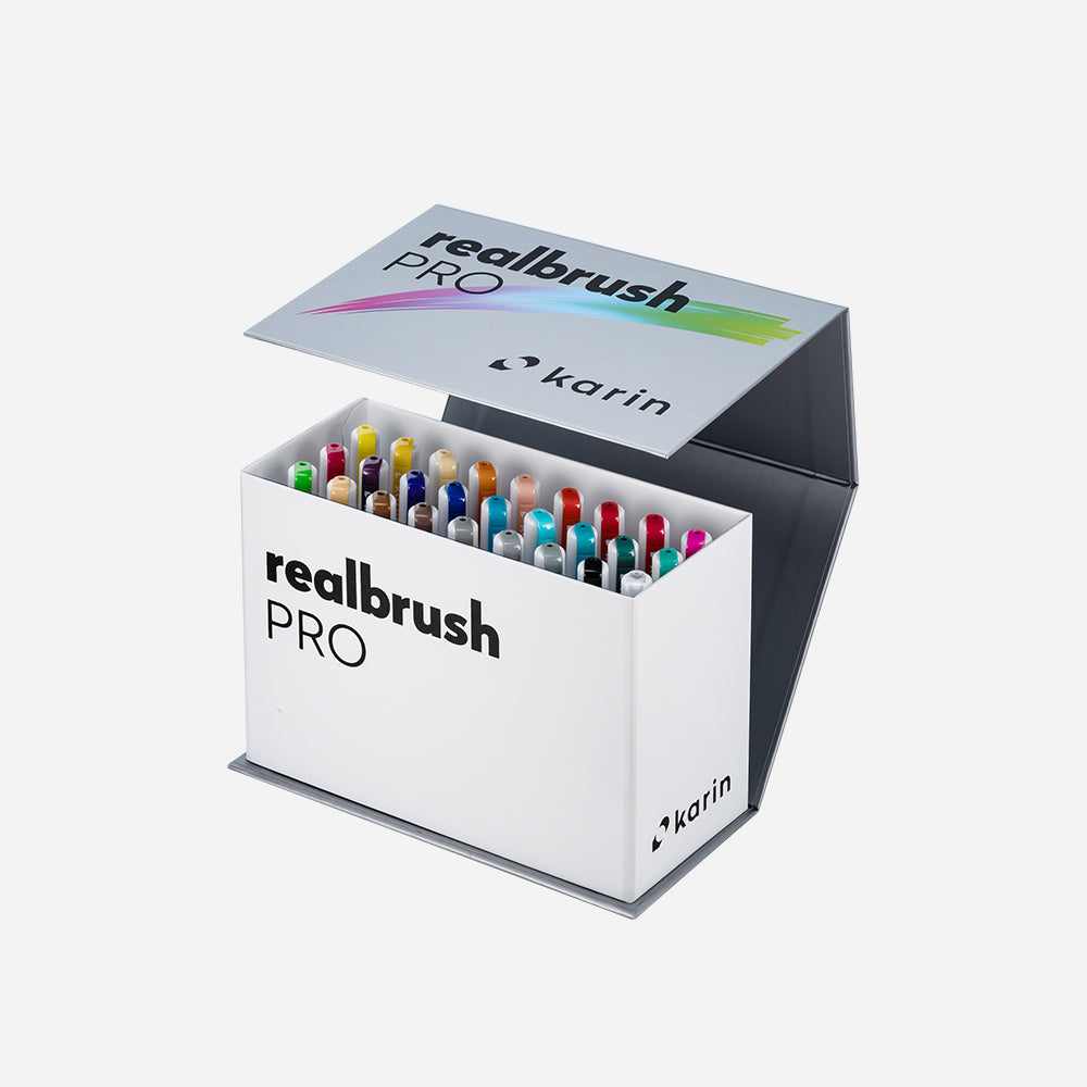 Realbrush PRO Mini Box 26 Colors + 1 Blender Set