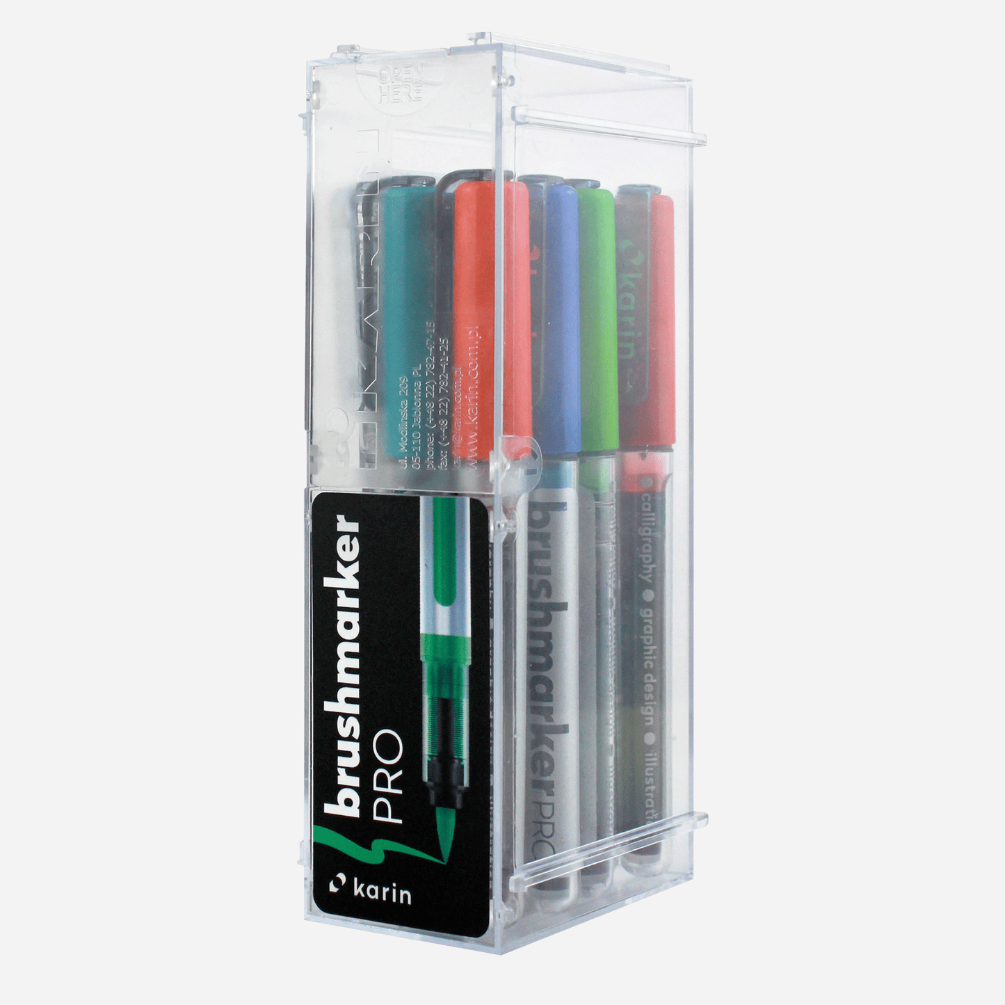 Karin Brushmarker PRO 12pc Basic Color Set