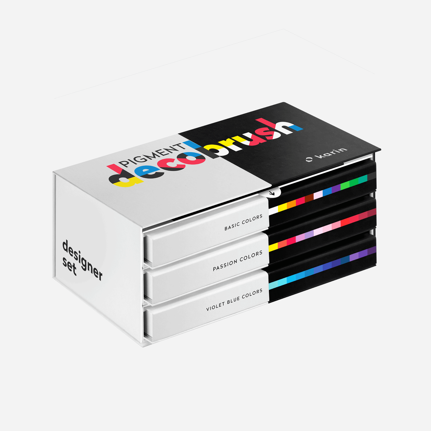 Karin Pigment DécoBrush DESIGNER 36pc Set