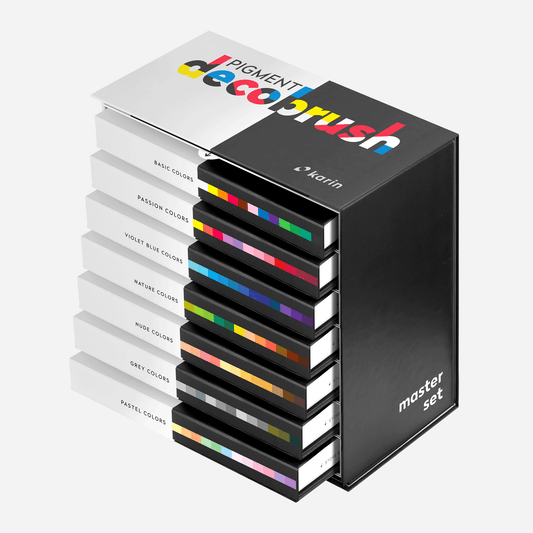 Karin Pigment DécoBrush MASTER 84pc Set