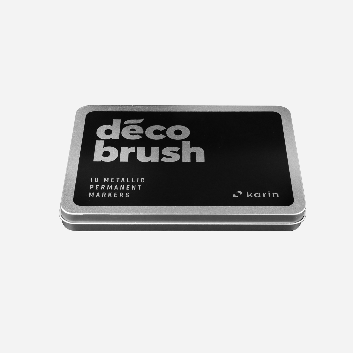 Karin DécoBrush Metallic 10pc and metal-box Set