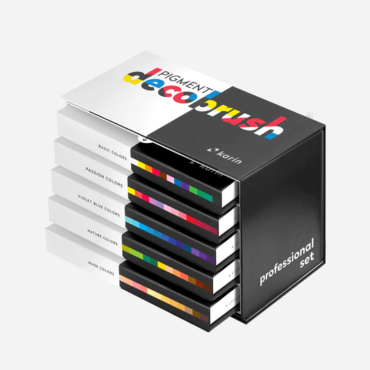 Karin Pigment DécoBrush PROFESSIONAL 60pc Set