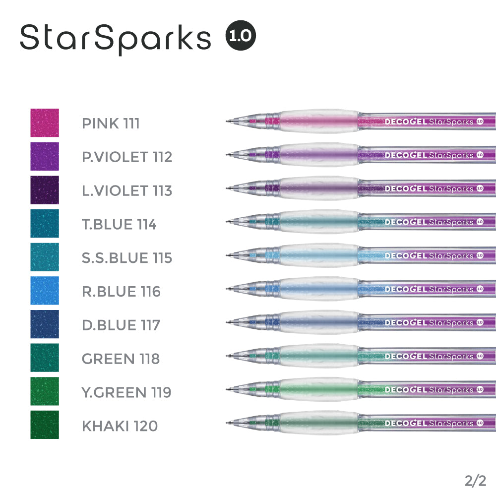 Deco Gel 1.0 StarSparks Silver 101