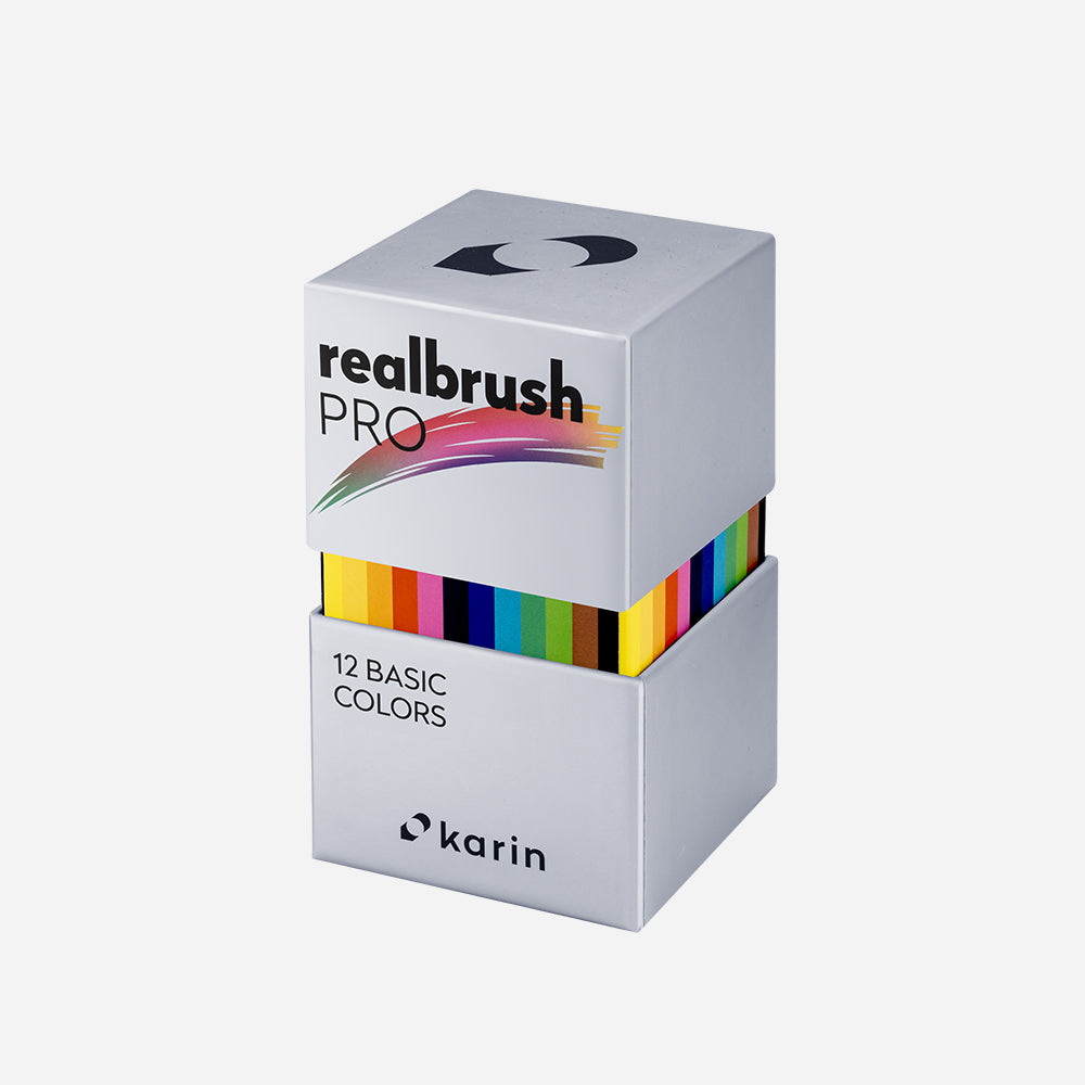 Realbrush PRO 12 Basic Colors 12pc Set