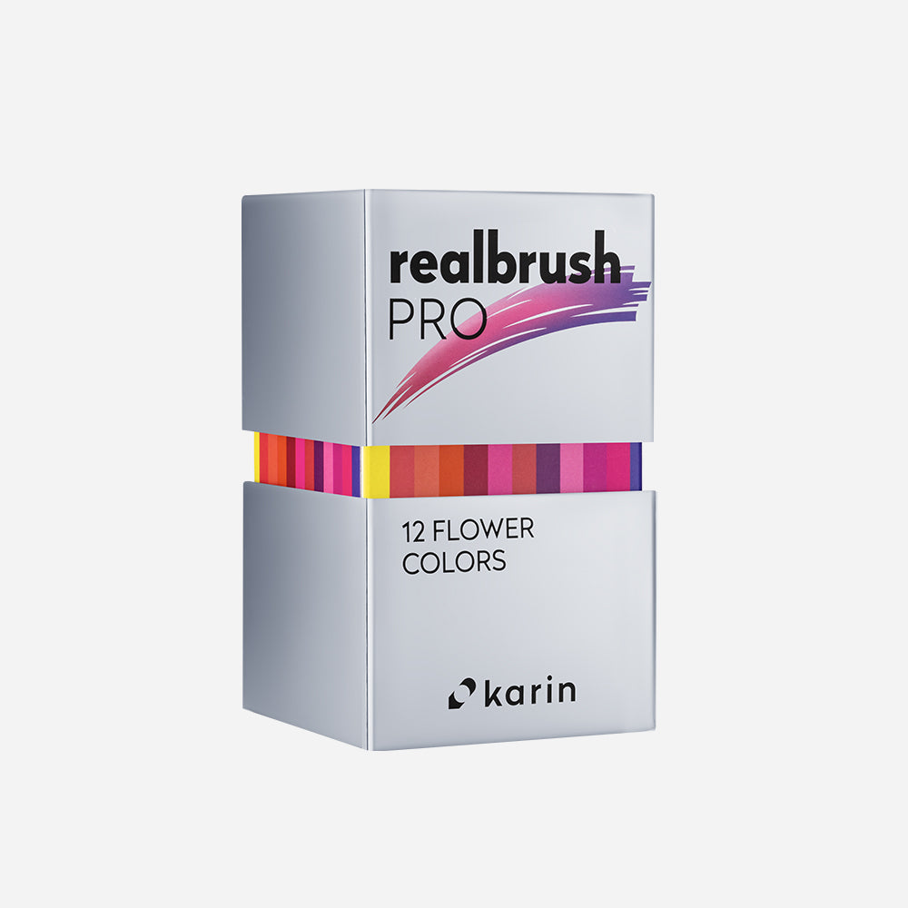 Realbrush PRO Flower Colors 12pc Set