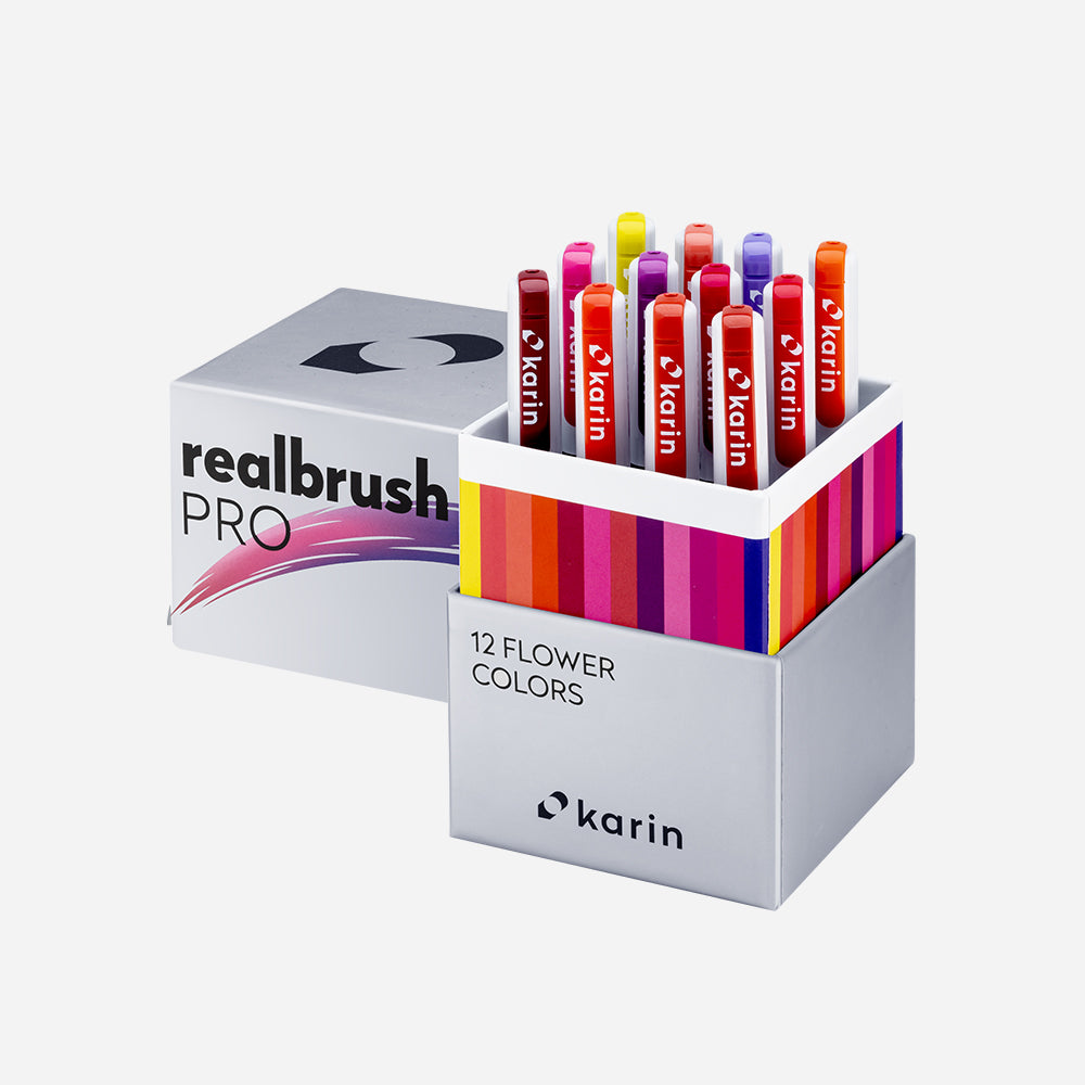 Realbrush PRO Flower Colors 12pc Set