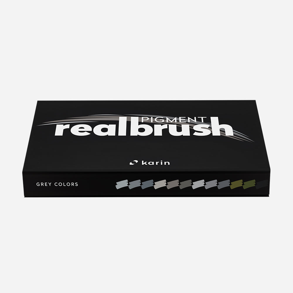 Realbrush Pigment Grey Colors Collection