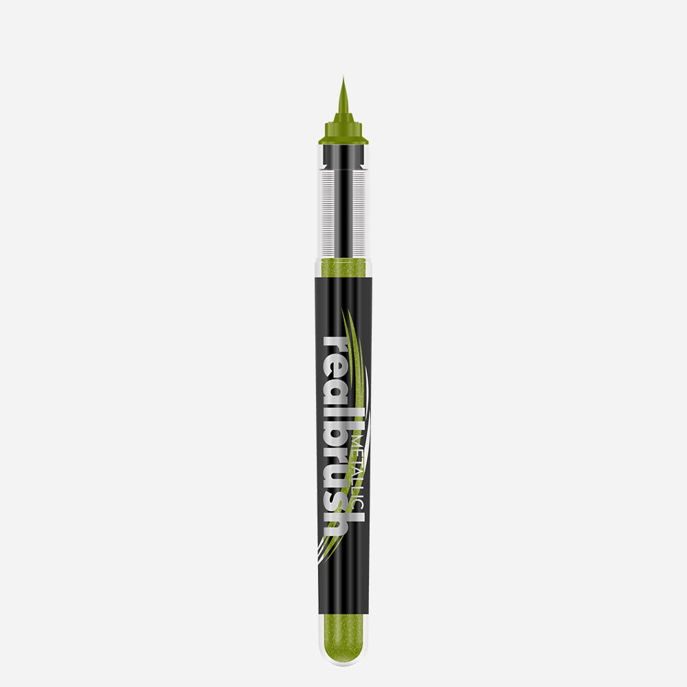 Realbrush Metallic Light Green 8536