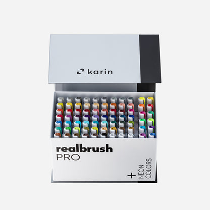 Realbrush PRO Mega Box PLUS 72 Colors + 3 Blenders Set