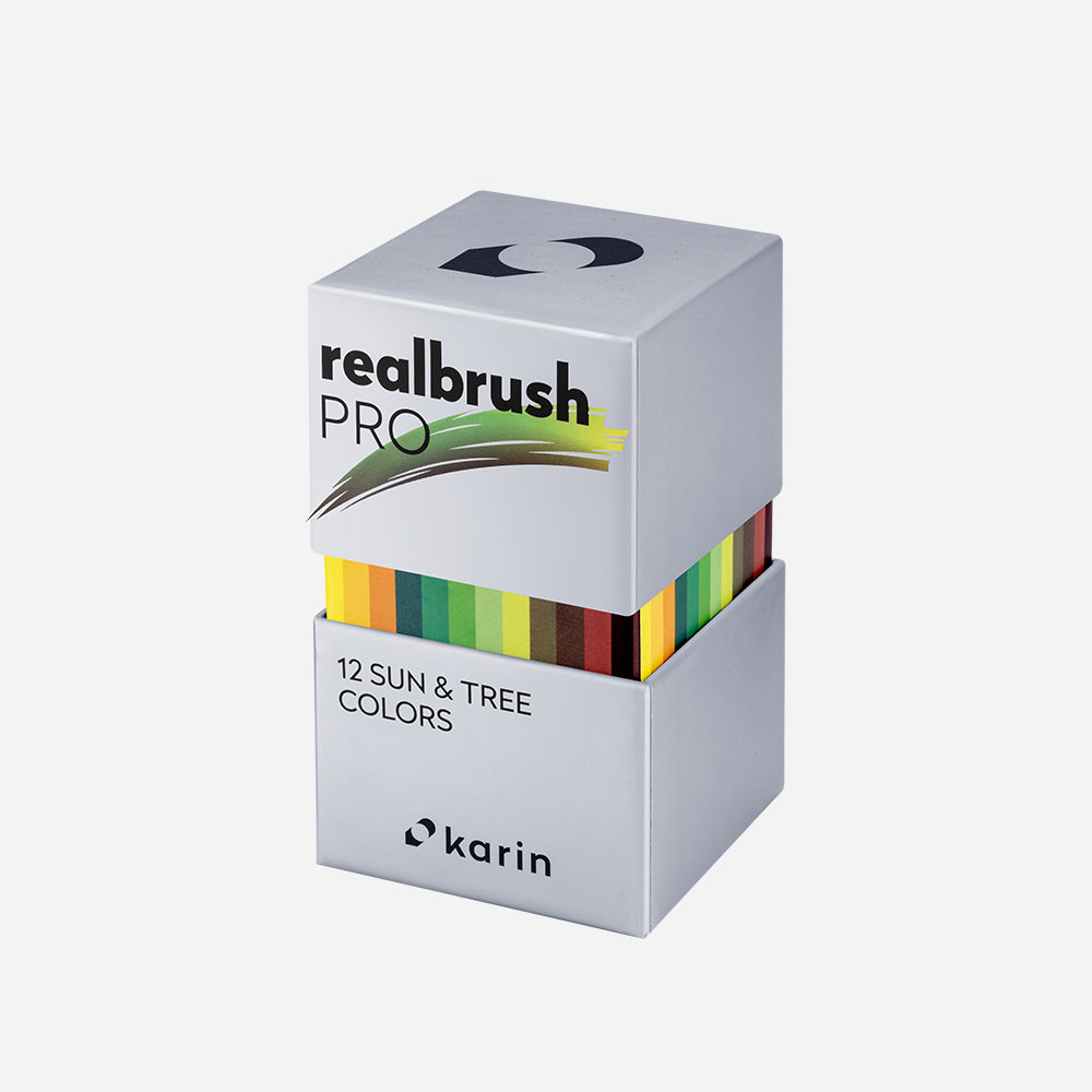 Realbrush PRO Sun & Trees Colors 12pc Set