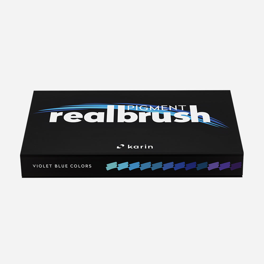 Realbrush Pigment Violet-Blue Colors Collection