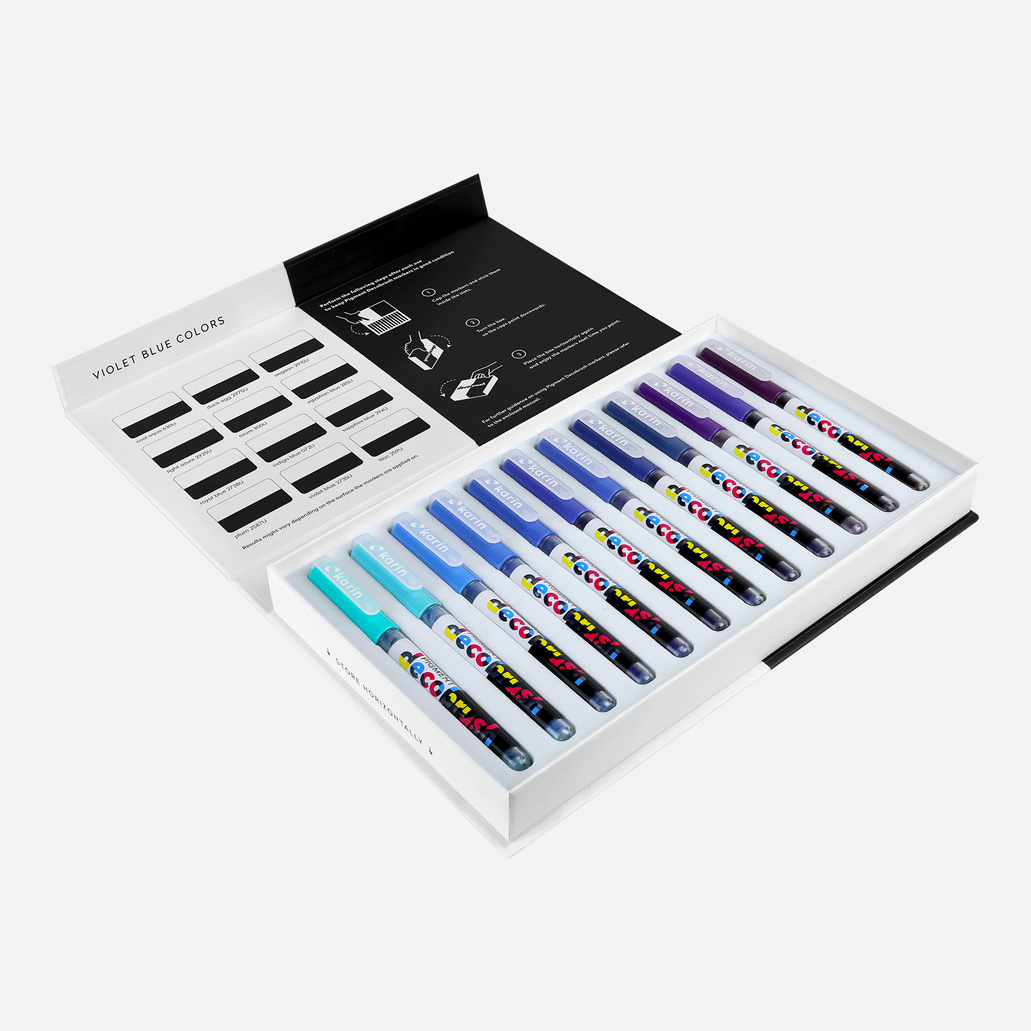 Pigment DécoBrush Sets – Karin Markers - North America