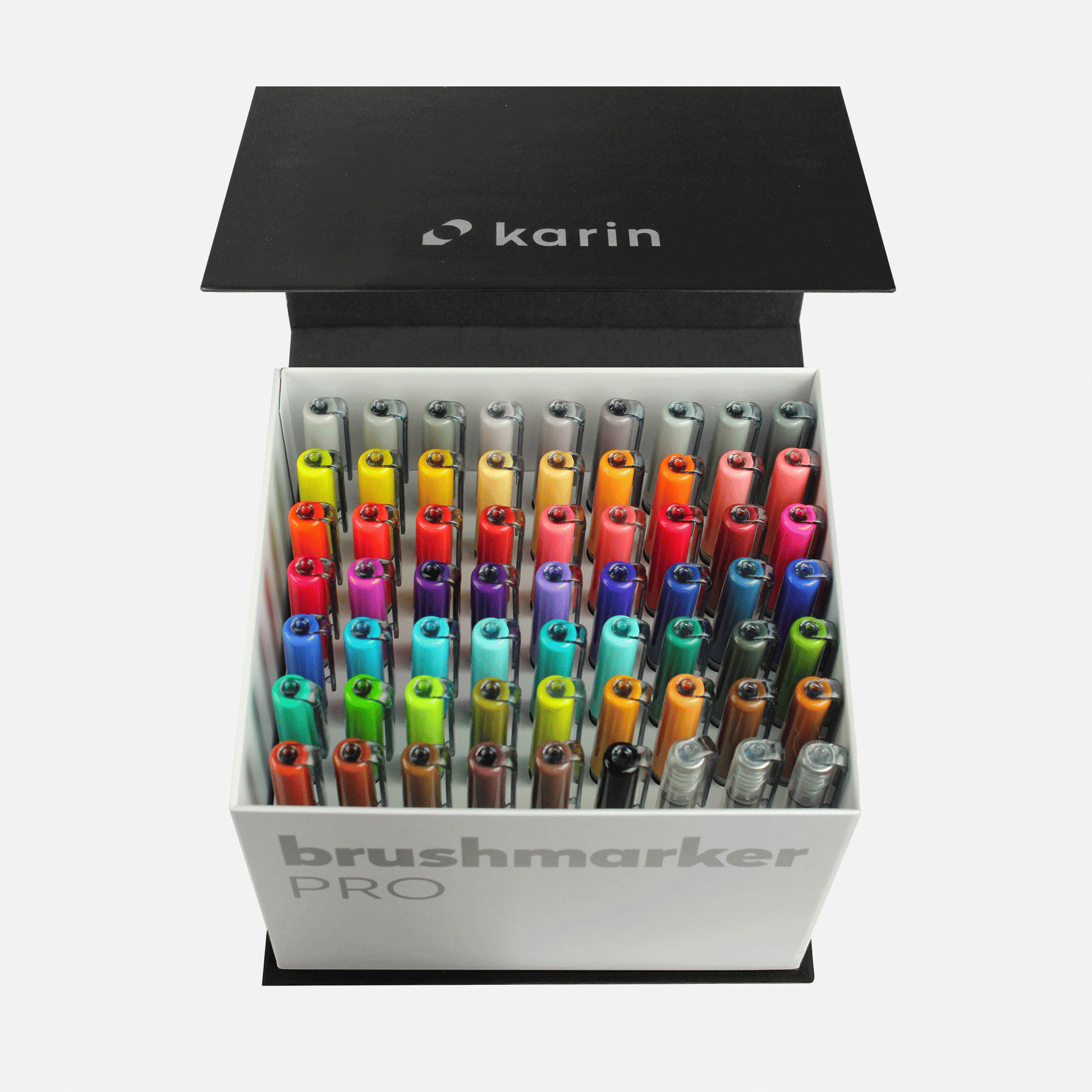 PDF Color Chart Karin Brushmarkers PRO With Recommended Setup (Download  Now) 